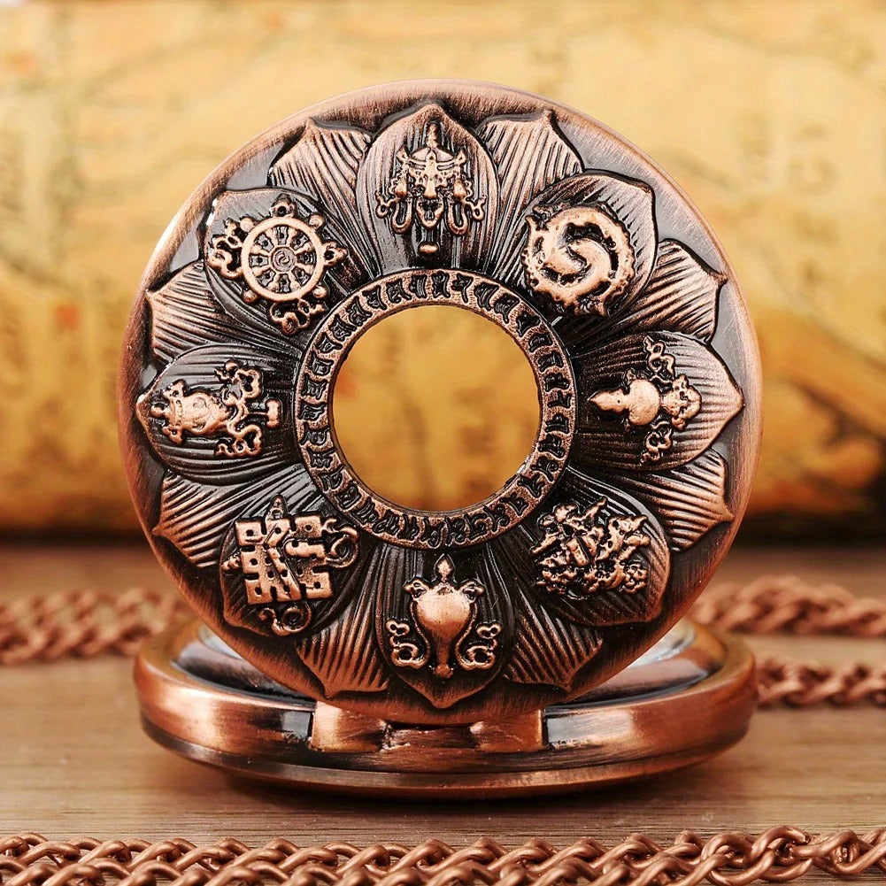 Rose Gold Pocket Watch