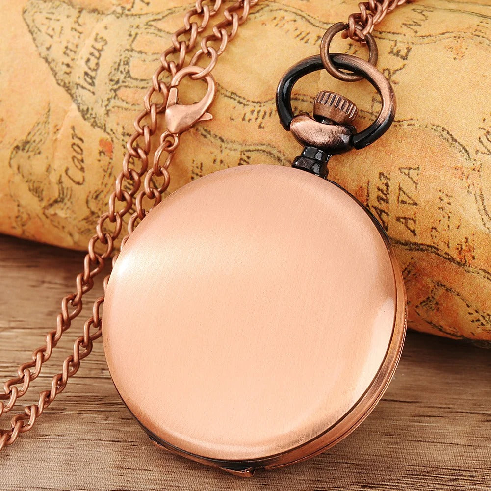 Rose Gold Pocket Watch