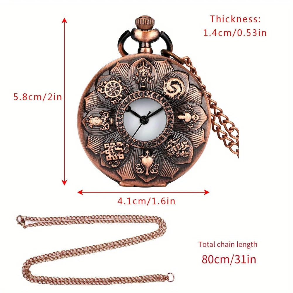 Rose Gold Pocket Watch