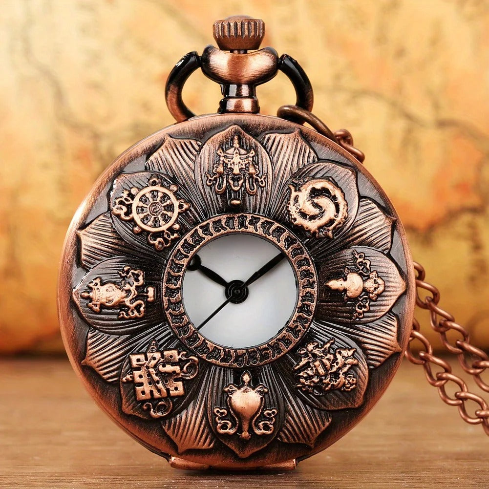 A Rose Gold Pocket Watch that brings a distinctive finishing touch to a stylish interior.