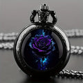 This Designer Rose Pocket Watch combines practical timekeeping with characterful wall decor.
