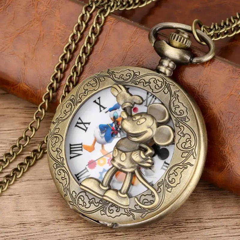 This Mickey Pocket Watch combines practical timekeeping with characterful wall decor.