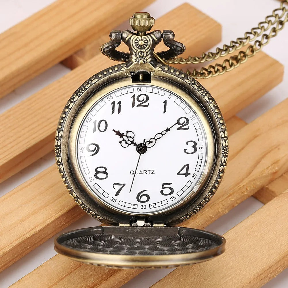 Military Style Retro Pocket Watch