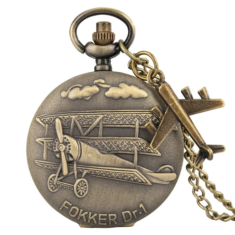 Military Style Retro Pocket Watch