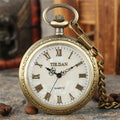 This Or Pocket Watch adds a tailored balance of function and visual interest to home decor.