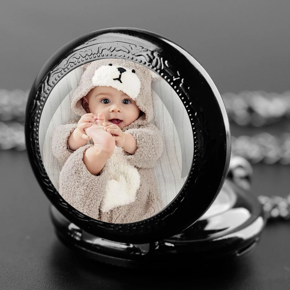 Personalizede Photo Pocket Watch