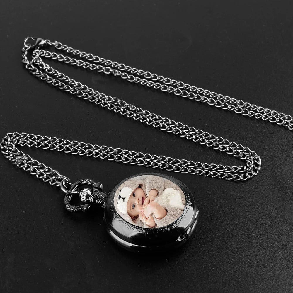 Personalizede Photo Pocket Watch