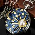 This Celestial Pocket Watch adds a tailored balance of function and visual interest to home decor.