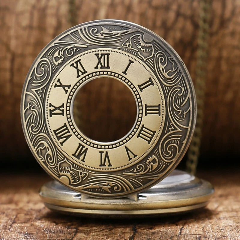 Roman Numerals Pocket Watch