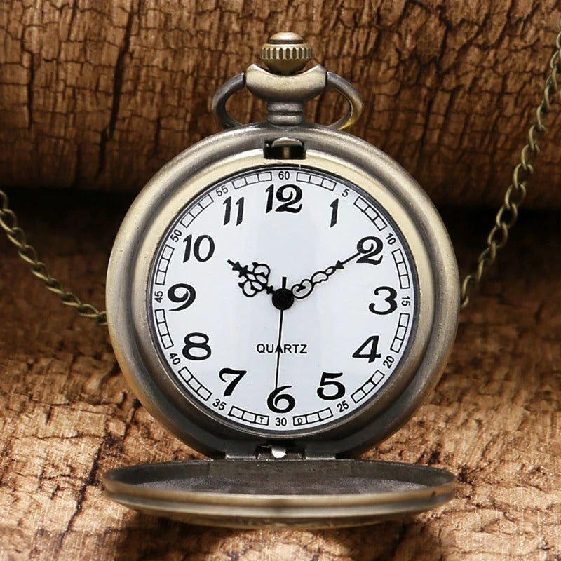 Roman Numerals Pocket Watch