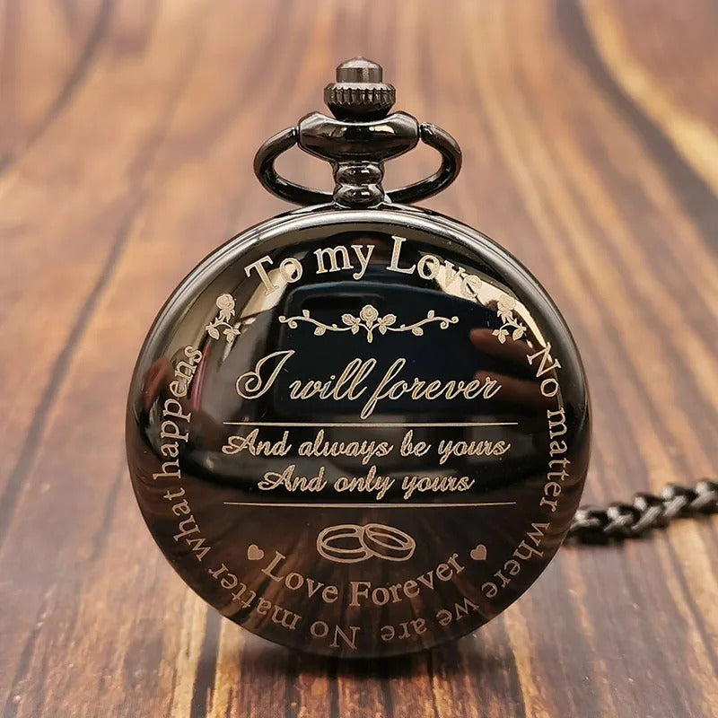 The Romantic Pocket Watch, a statement clock that lends personality to a carefully styled interior.
