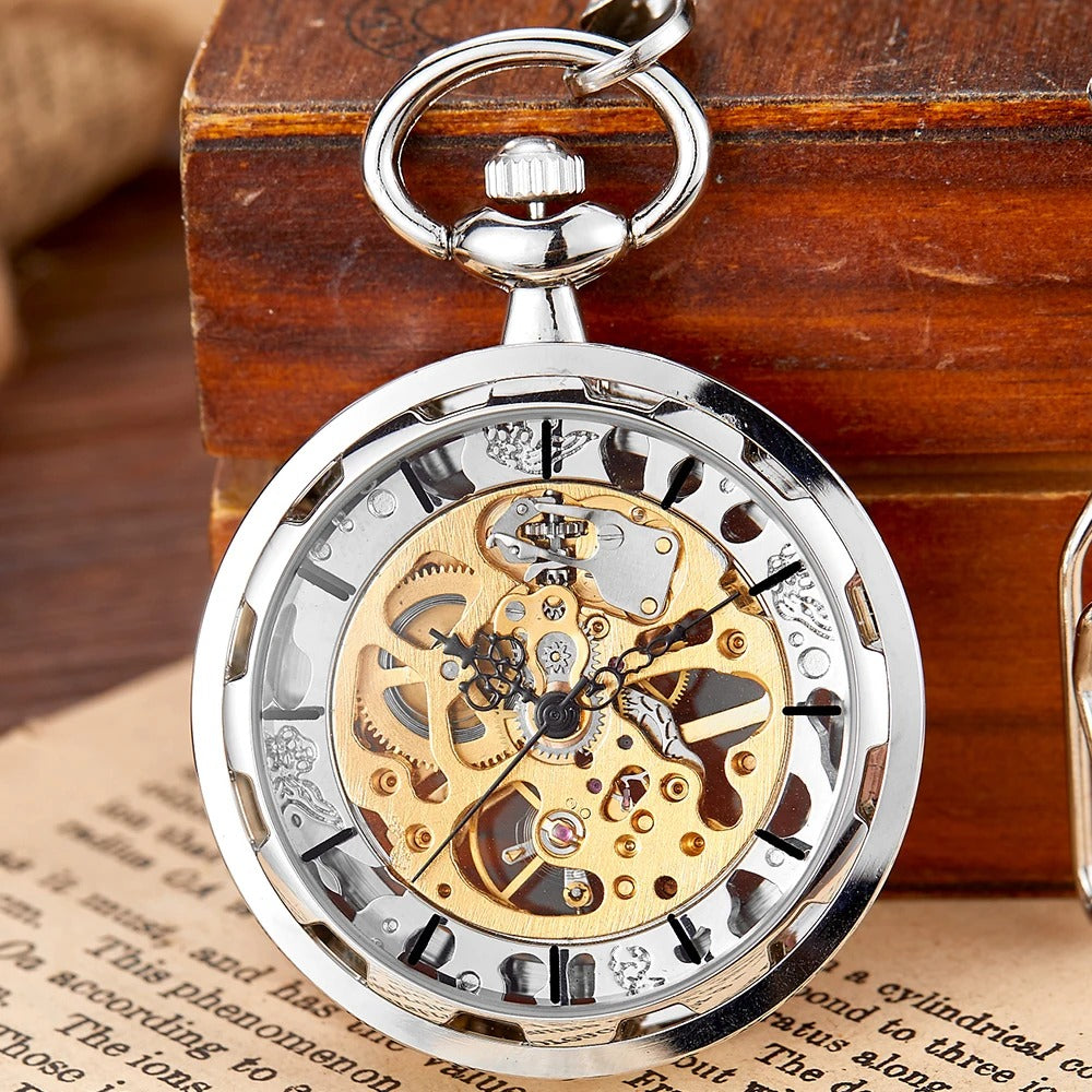 Skeleton Pocket Watch