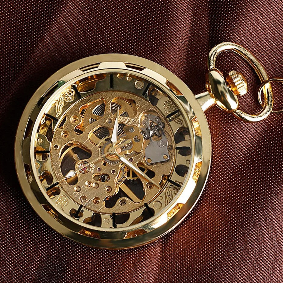 Skeleton Pocket Watch