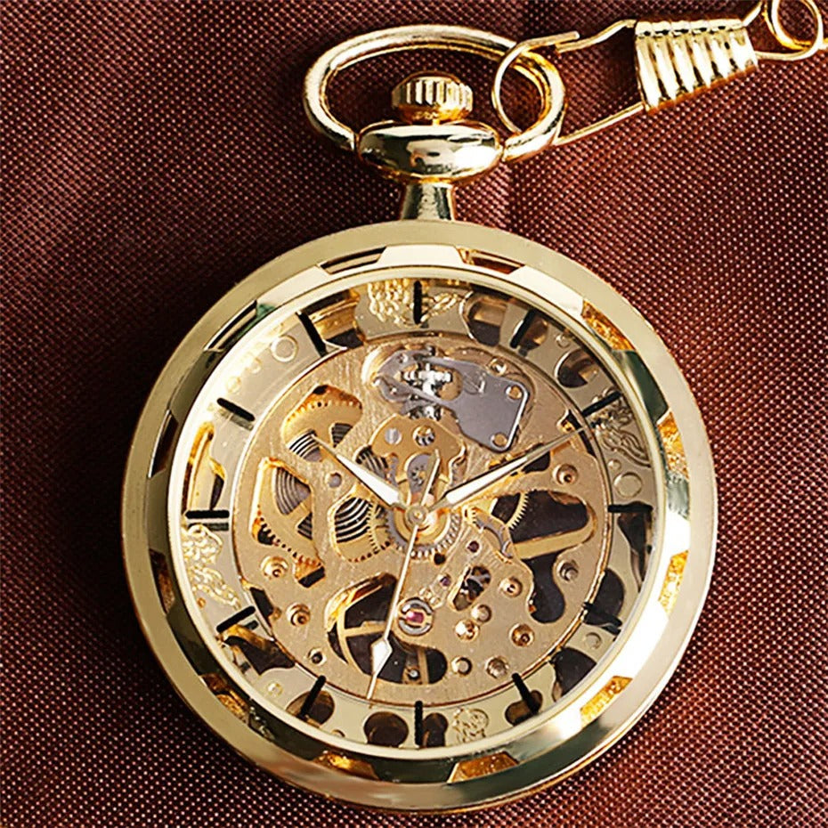Skeleton Pocket Watch