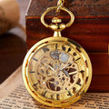 The Skeleton Pocket Watch shown as a refined decorative accent for a modern living space.