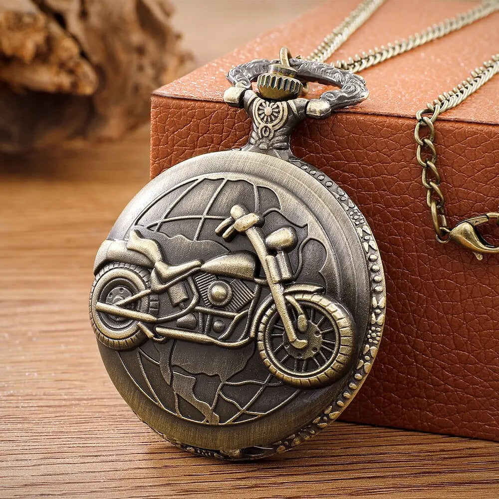 This Vintage Pocket Watch combines practical timekeeping with characterful wall decor.