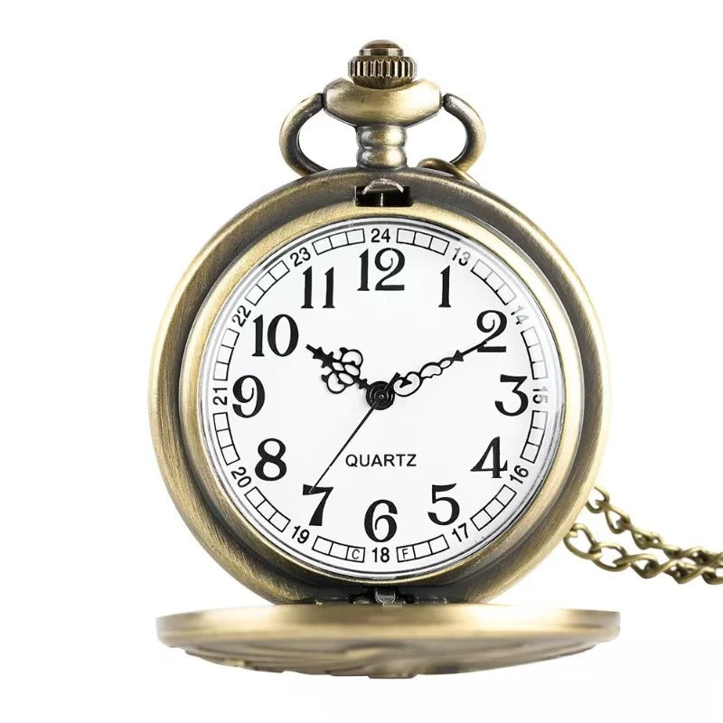 Vintage Bronze Pocket Watch