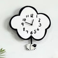 The Pendulum Kids, a statement clock that lends personality to a carefully styled interior.