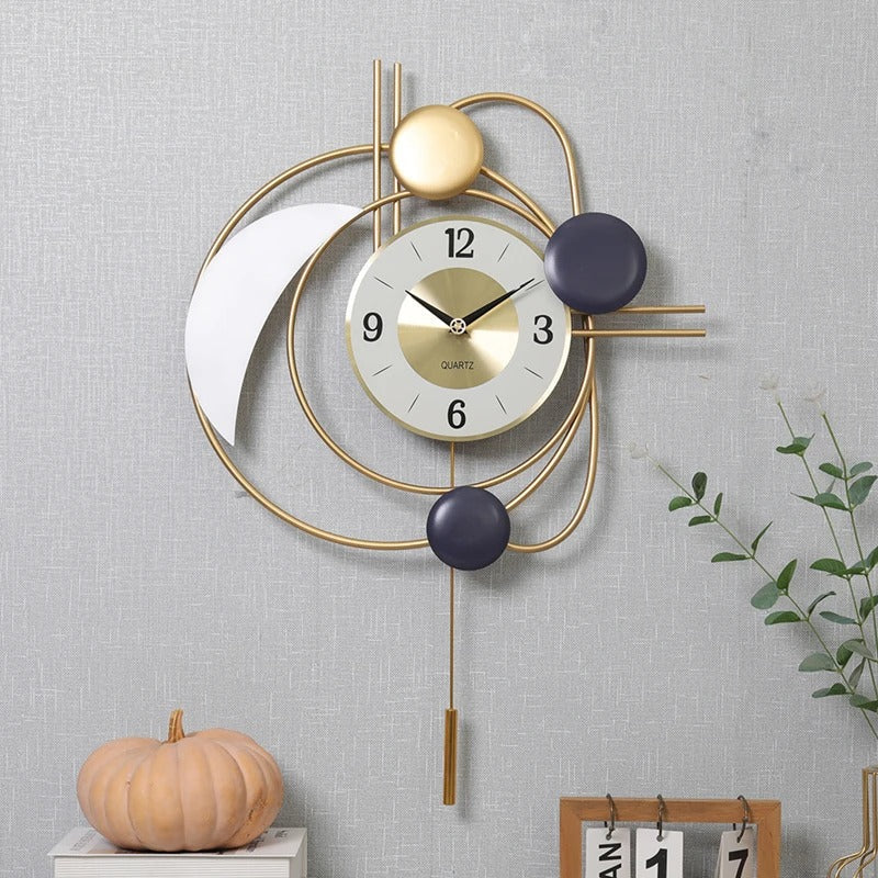 The Pendulum Clock, presented as a decorative timepiece for a thoughtfully designed home.