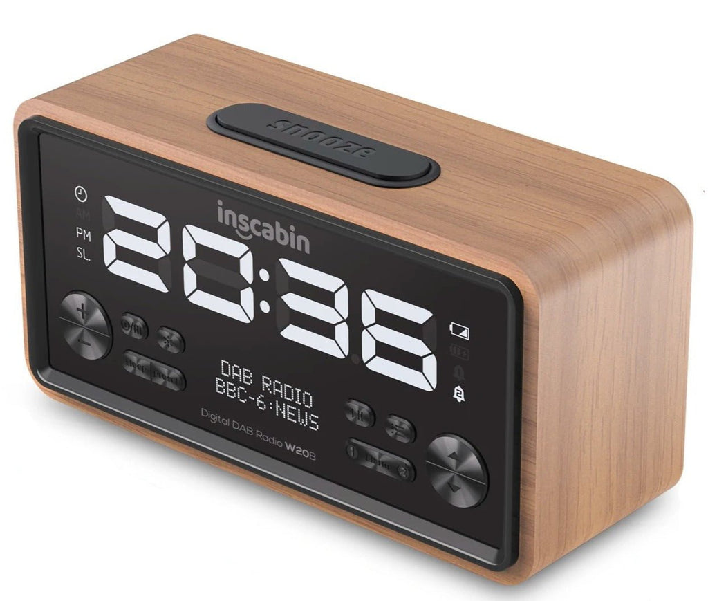Wood Radio Alarm Clock