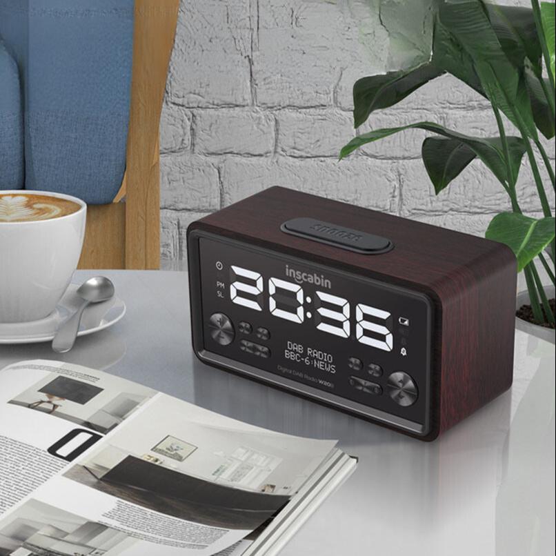 Wood Radio Alarm Clock