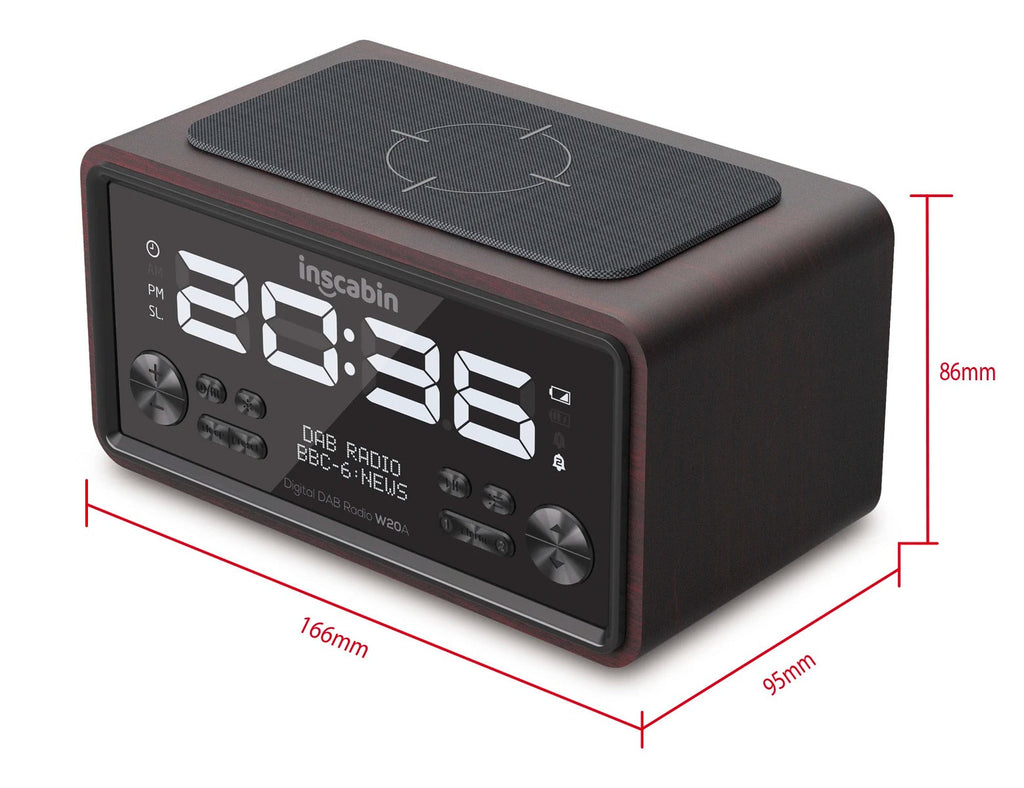Wood Radio Alarm Clock