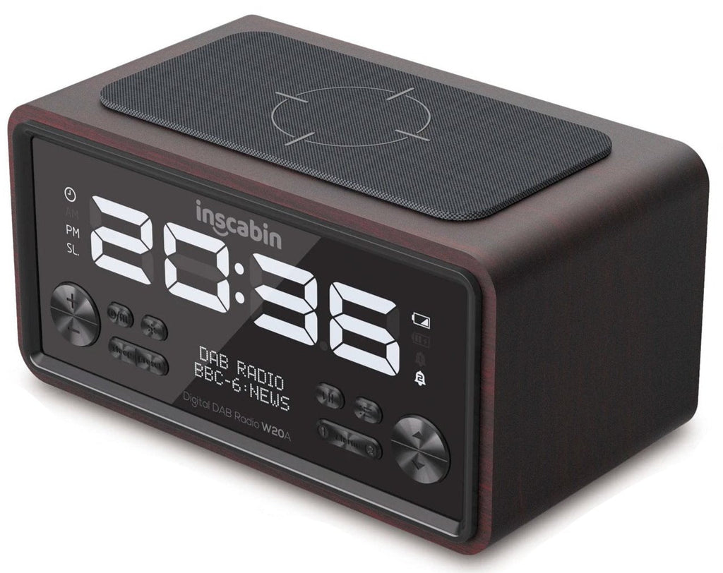 Wood Radio Alarm Clock