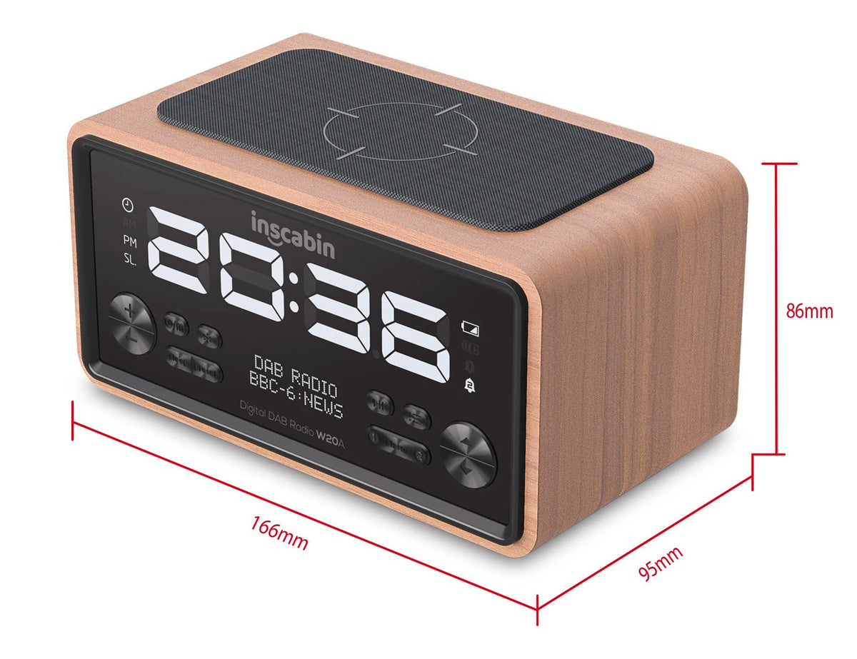 Wood Radio Alarm Clock