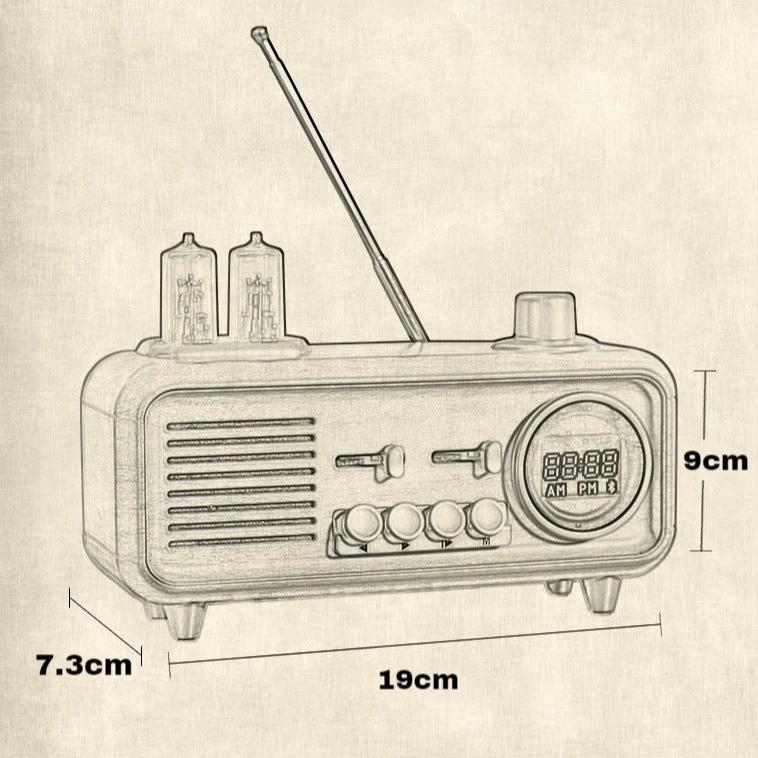 Vintage Radio Alarm Clock