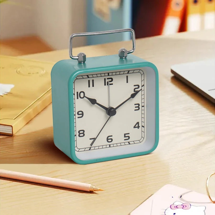 The Analog Alarm Clock displayed as a functional yet eye-catching feature for the home.