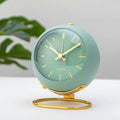 The Analogique Designer Alarm Clock shown as a refined decorative accent for a modern living space.