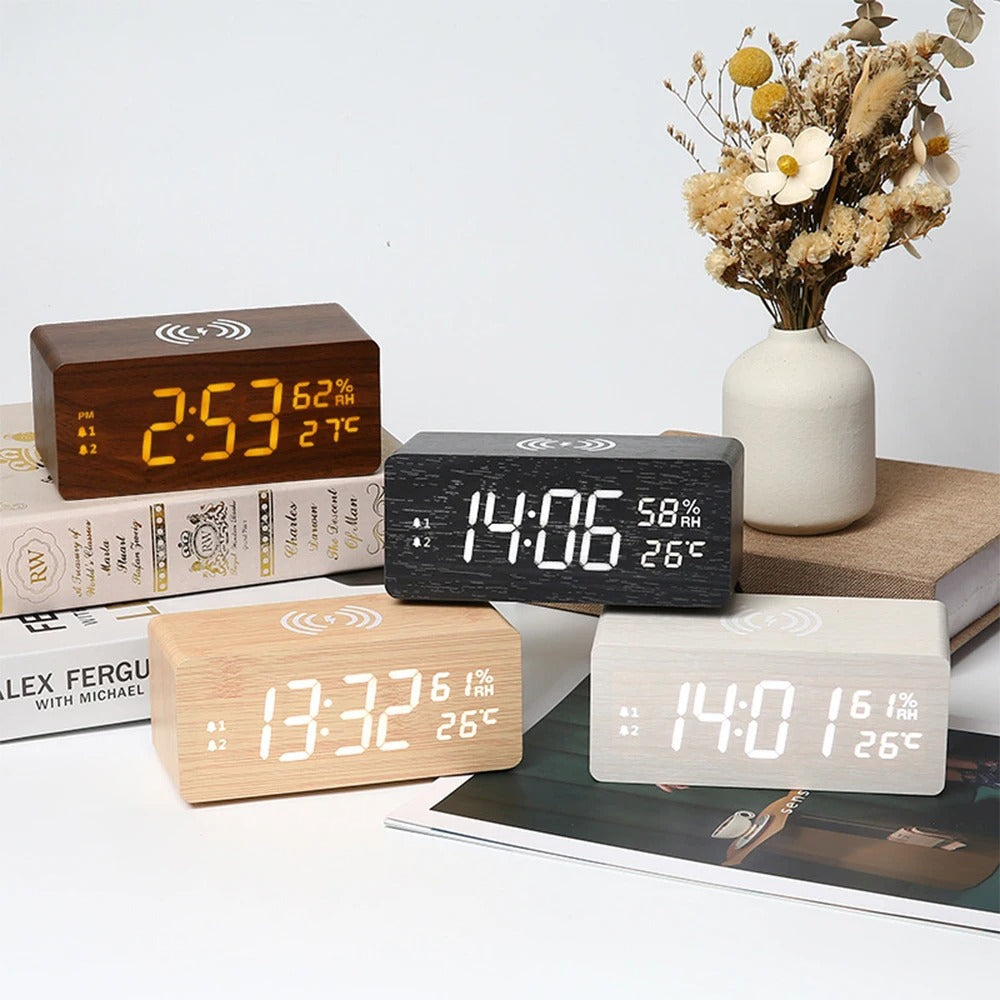 A detailed look at this Charger Alarm Clock, where everyday timekeeping meets distinctive home style.