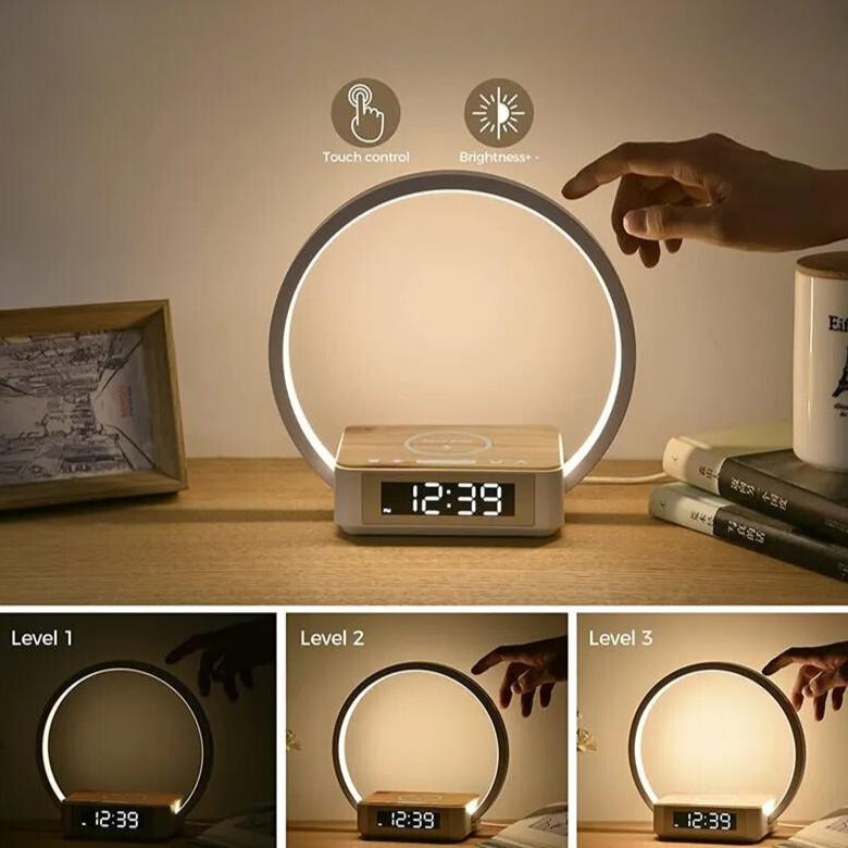 Wireless Charger Alarm Clock