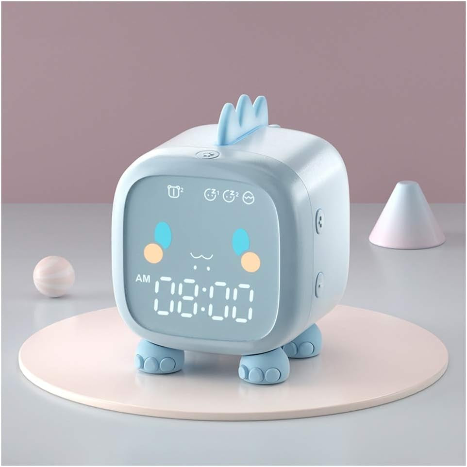A Dinosaur Alarm Clock with a distinctive presence, made to enhance a curated interior.