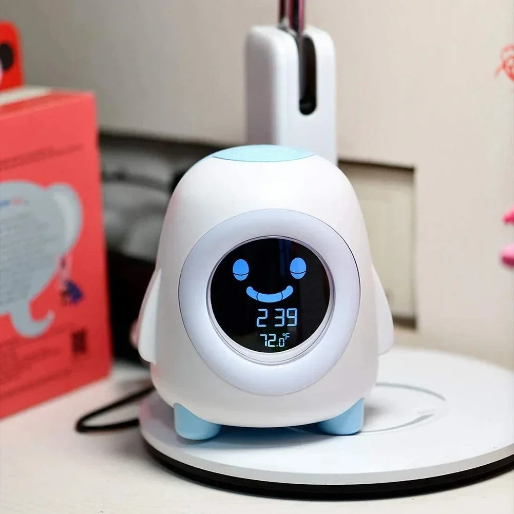 The Educational Alarm Clock shown as a refined decorative accent for a modern living space.