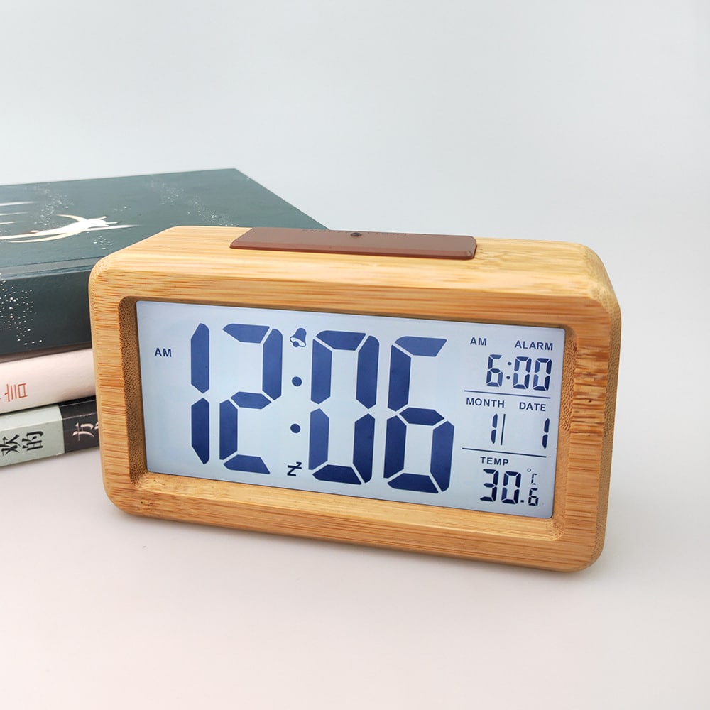 Wood Alarm Clock