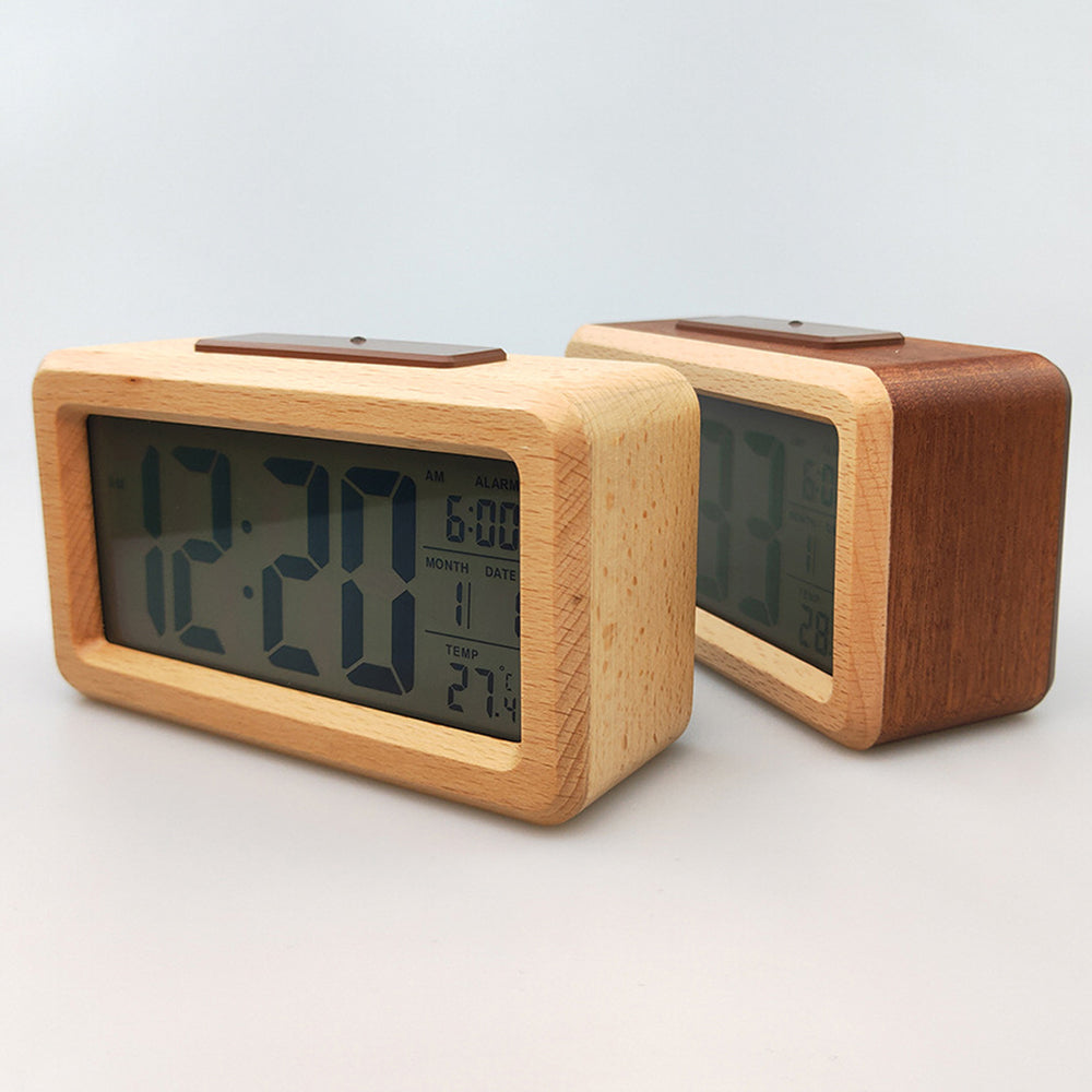 Wood Alarm Clock