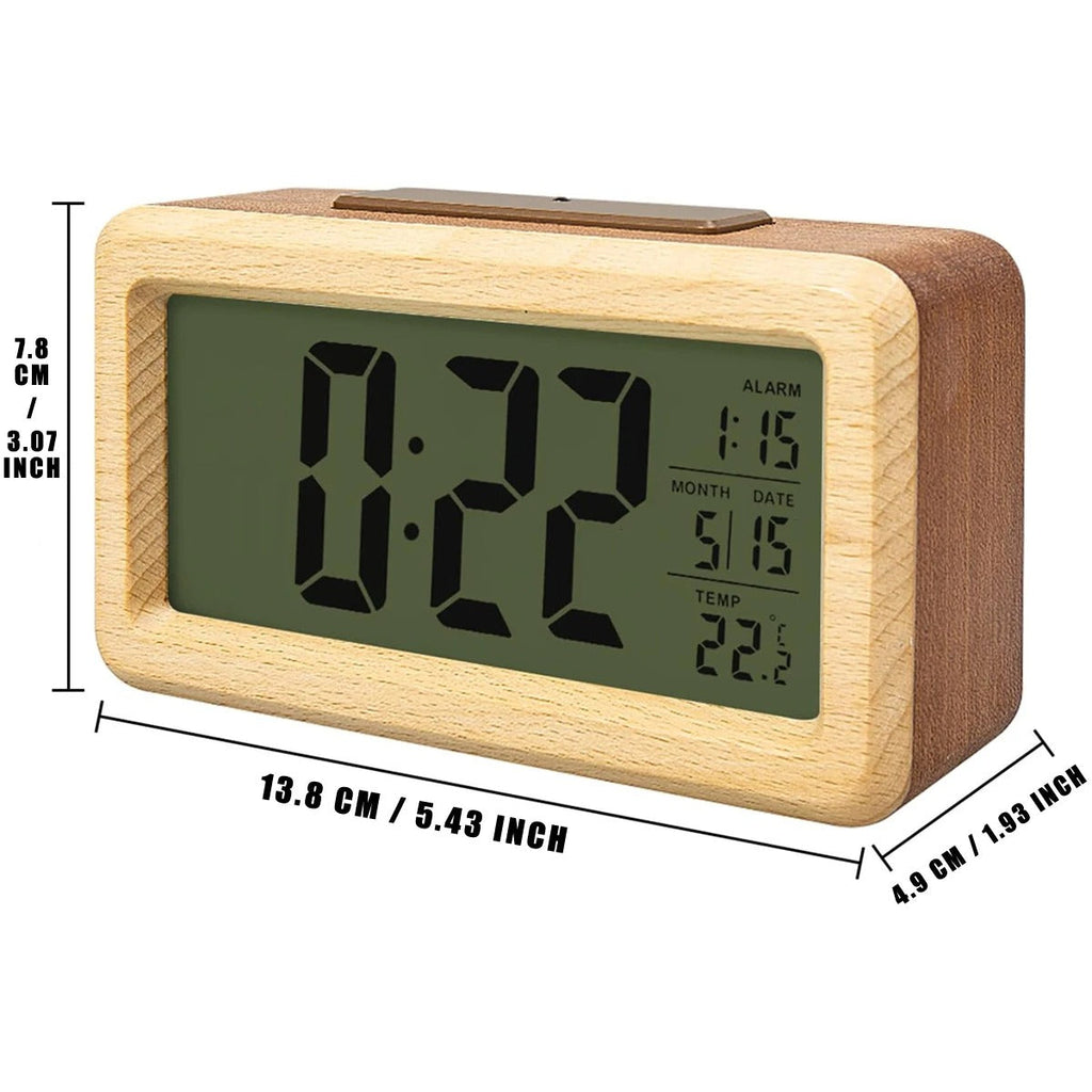 Wood Alarm Clock