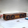 The Enceinte Bluetooth Alarm Clock, a statement clock that lends personality to a carefully styled interior.