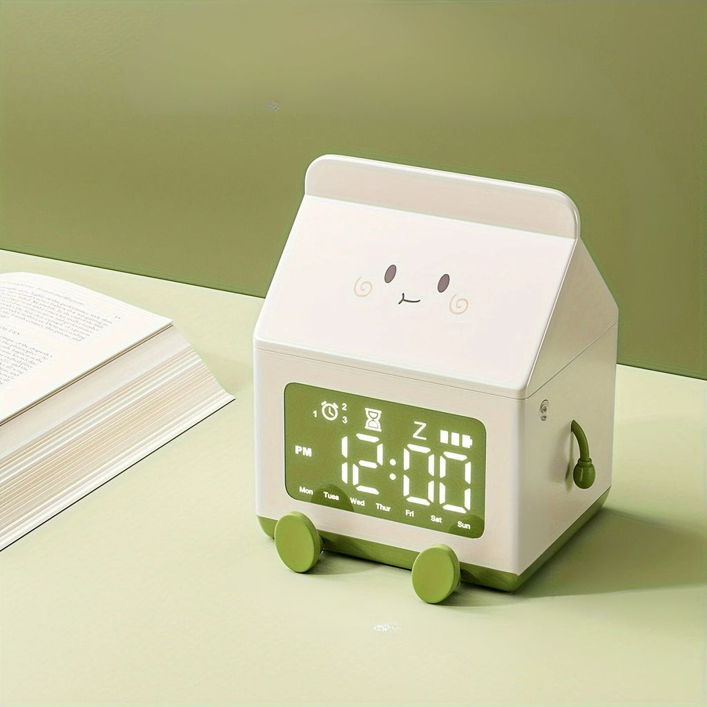 The Kids Alarm Clock shown as a refined decorative accent for a modern living space.