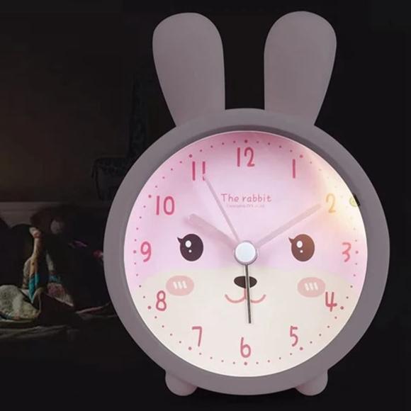 Rabbit Day and Night Alarm Clock