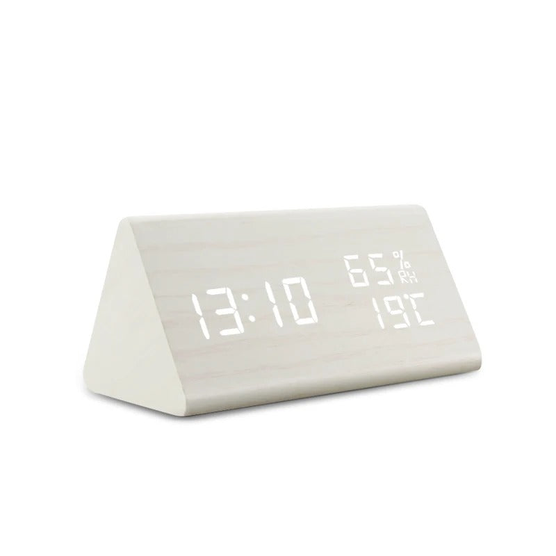 LED in Wood Alarm Clock