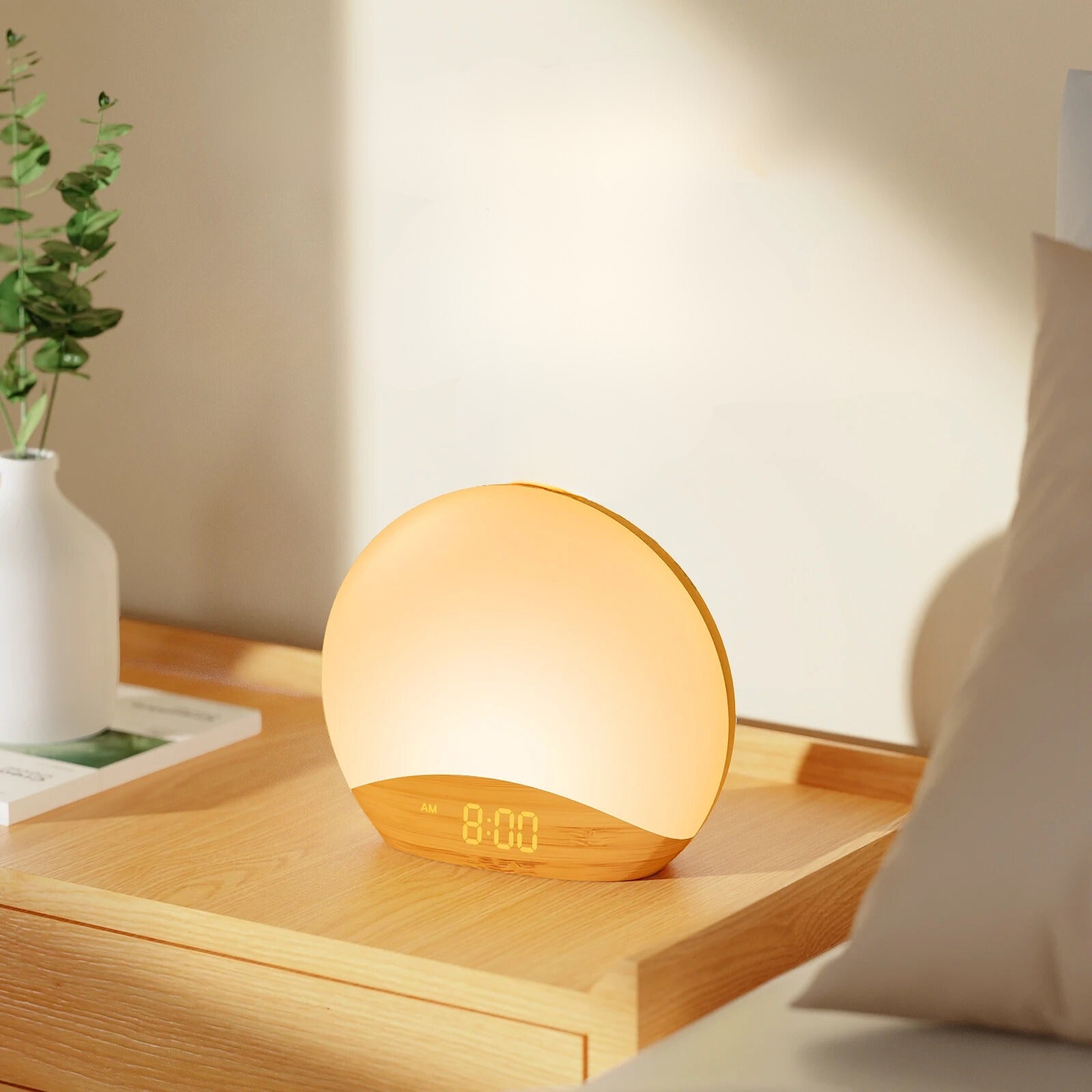 This Lever of Soleil Alarm Clock combines practical timekeeping with characterful wall decor.