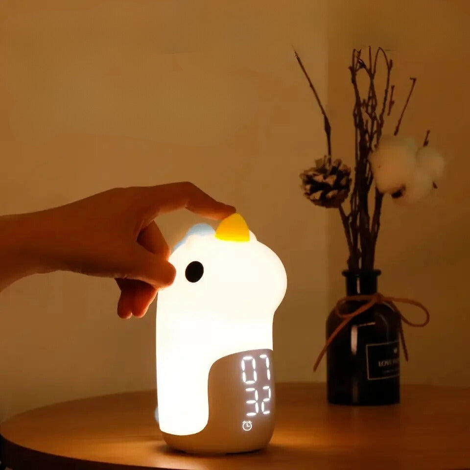 This Unicorn Alarm Clock adds a tailored balance of function and visual interest to home decor.