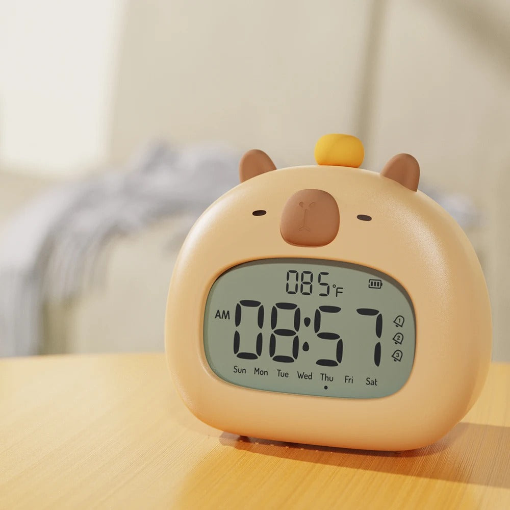 A Kids Alarm Clock that brings a distinctive finishing touch to a stylish interior.