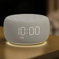 An elegant Radio Alarm Clock designed to give a room a memorable decorative detail.