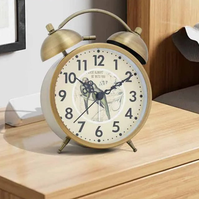 Vintage in Metal Alarm Clock