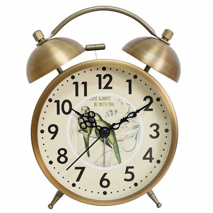 Vintage in Metal Alarm Clock