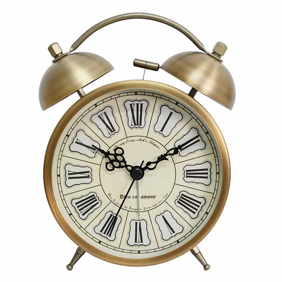 Vintage in Metal Alarm Clock