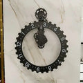 This Steampunk Clock combines practical timekeeping with characterful wall decor.